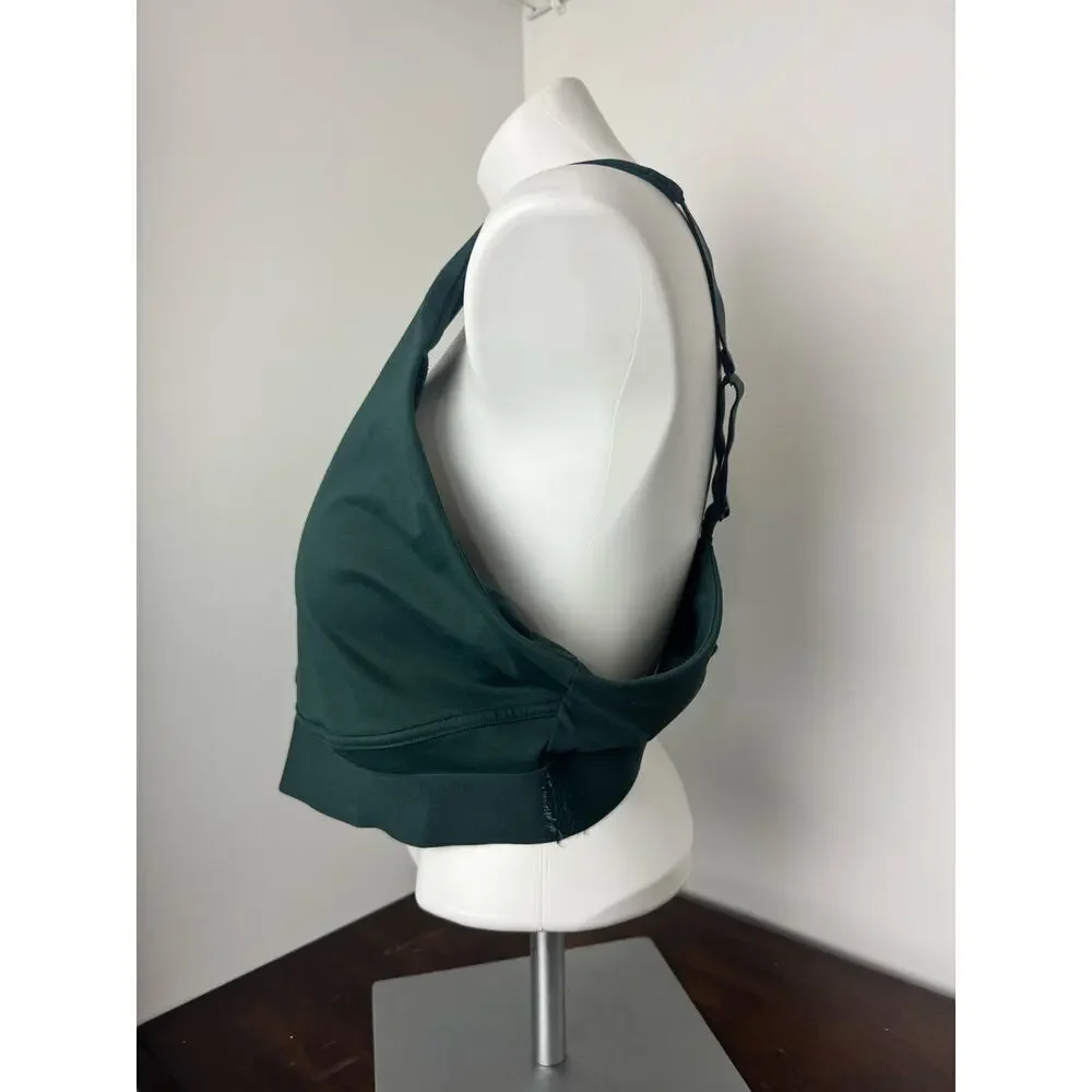 Fabletics Sports Bra Medium Impact Green 2X NWOT - Picture 3 of 6